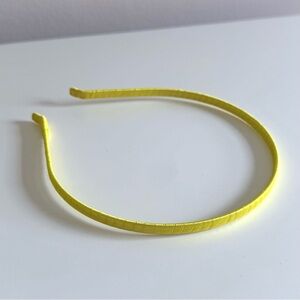 J. Crew Yellow Ribbon Wrapped Thin Headband